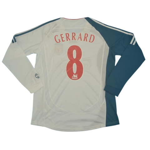 Liverpool Auswärts Langarms 06/07 "Gerrard" Nº 8