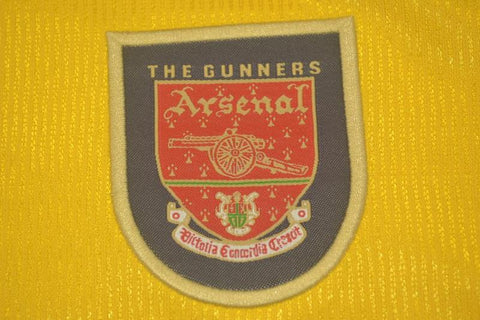 Arsenal Auswärts Gelb 00/01