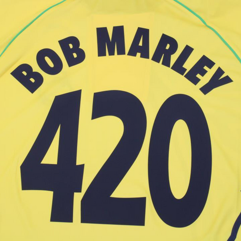 Jamaika Heim 1998 Gelb "Bob Marley" Nr.420