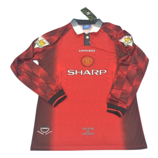 Manchester United Heim Langarm 96/98 "Cantona" Nº 7