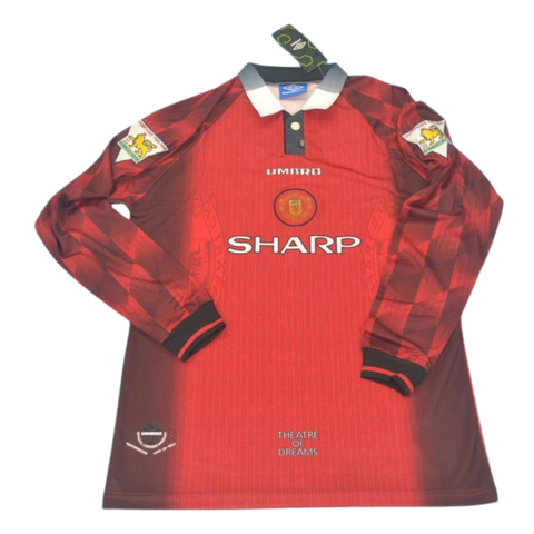 Manchester United Heim Langarm 96/98 "Cantona" Nº 7