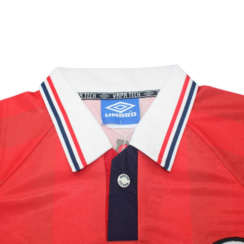 Norwegen Heim WM 98/99 Rot "T.A Flo" Nr.9