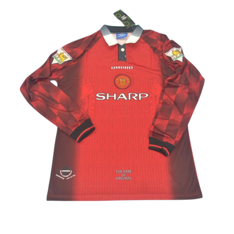 Manchester United Heim Langarm 96/98 "Beckham" Nº10