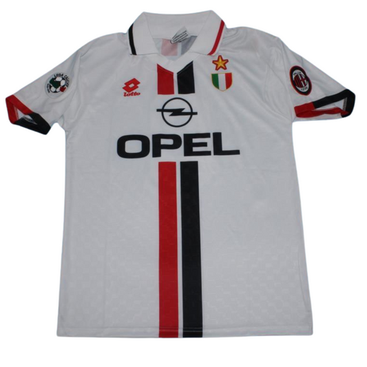 Milan Auswärts Weiß 95/96 "Weah" Nr.9