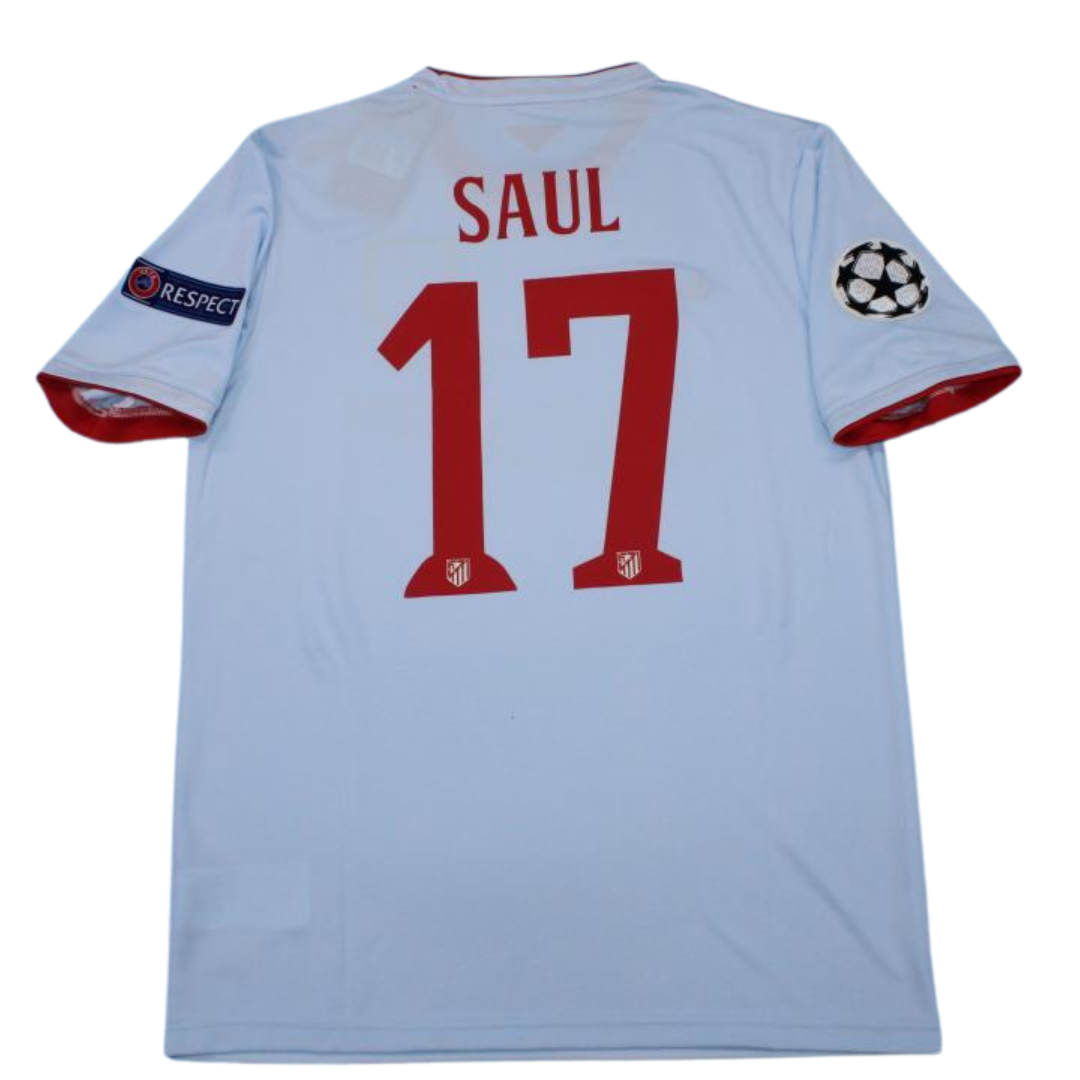 Atlético de Madrid Auswärts Gray 14/15 "Saul" Nº 17