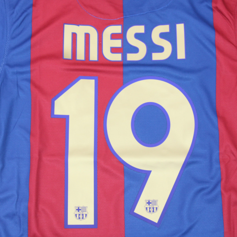 Barcelona Heim 06/07 "Messi" Nº 19