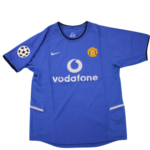 Manchester United Blau Auswärts 02/03 "Ferdinand" Nº5