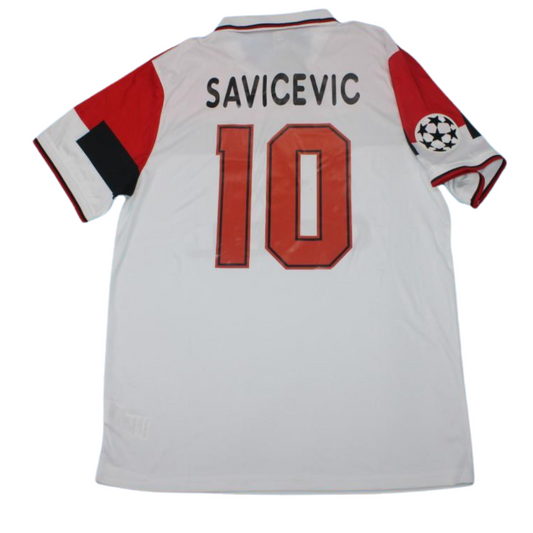 Milan Auswärts Weiß UCL Version 94/95 "Savicevic" Nr.10