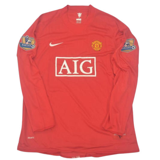 Manchester United Heim Langarm 07/09 "Ronaldo" Nº 7