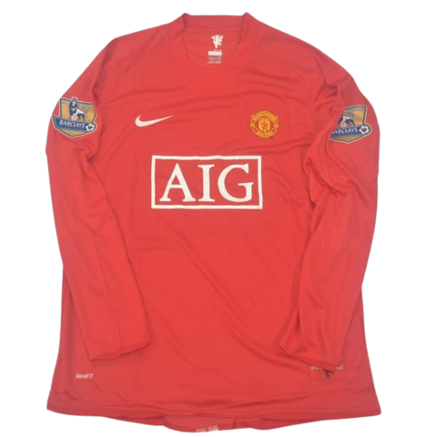 Manchester United Heim Langarm 07/09 "Ronaldo" Nº 7