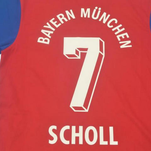 FC Bayern München Heim 1993 "Scholl" Nr.7
