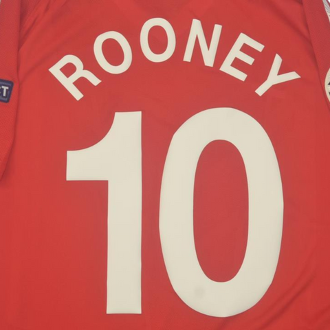 Manchester United Heim 10/11 "Rooney" Nº 10