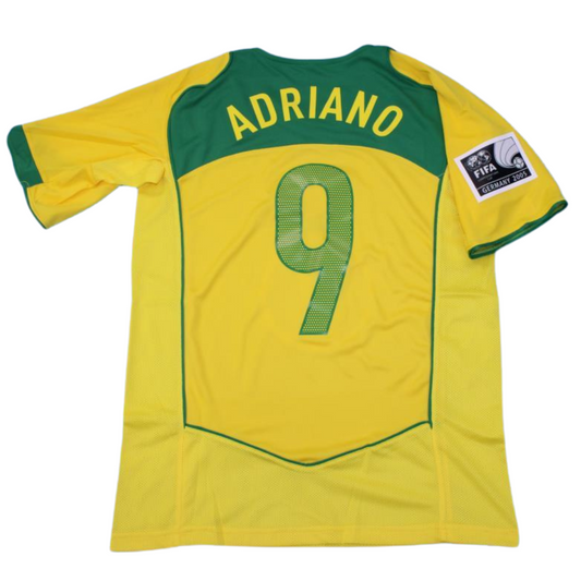 Brasilienien Heim Confederations Version 04/06 "Adriano" Nr.9