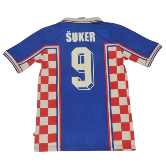 Kroatien Auswärts WM Version 1998 "Šuker" N°9