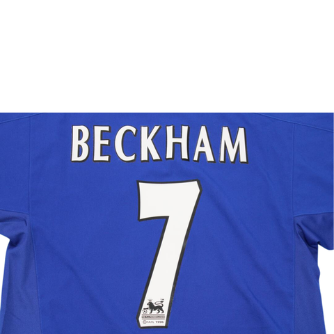 Manchester United Blau Auswärts 02/03 "Beckham" Nº7