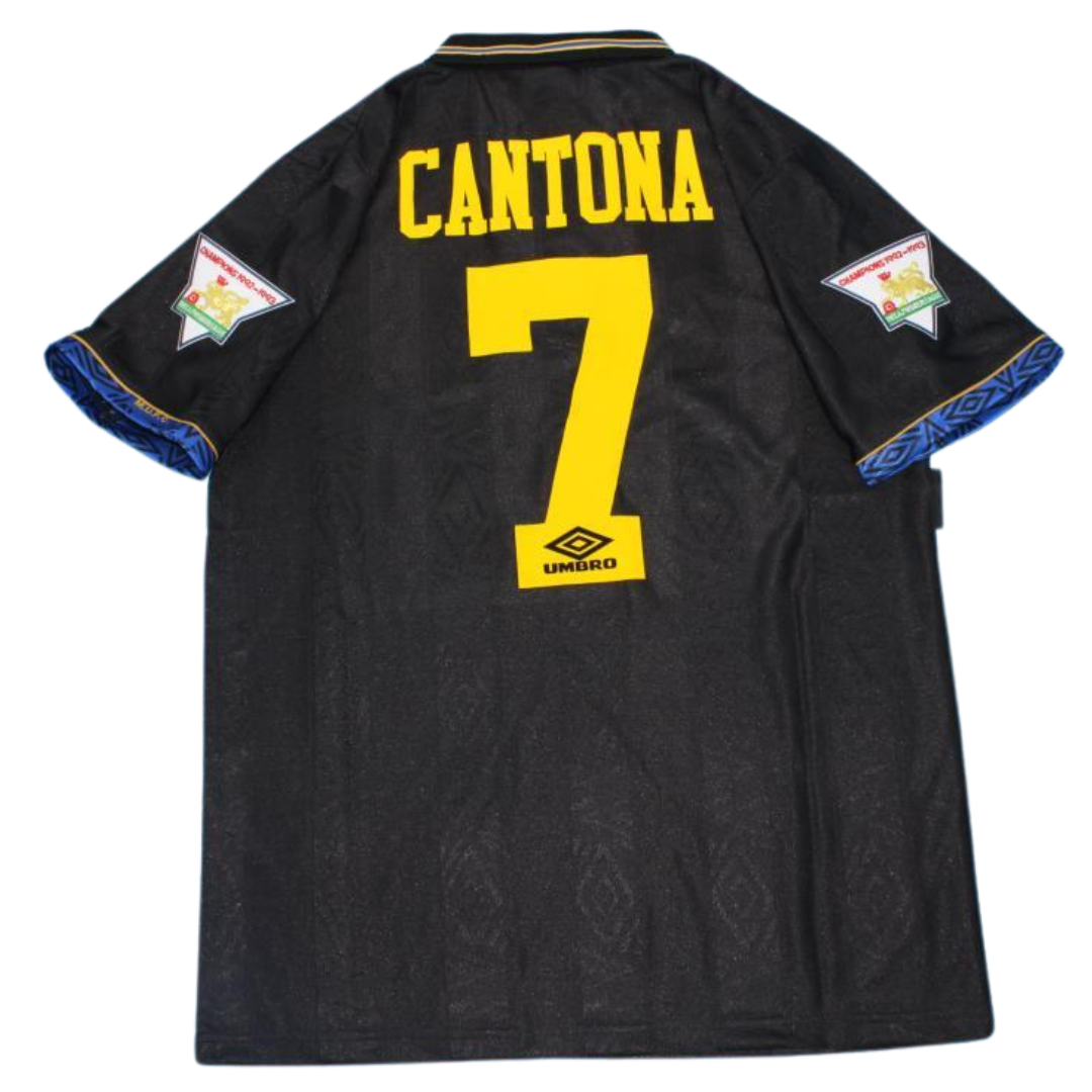 Manchester United Auswärts Black 93/95 "Cantona" Nº 7