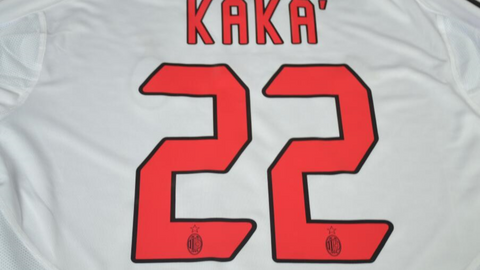 Milan Auswärts UCL Version 04/05 "Kaká" Nr.22