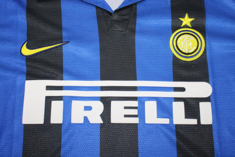 Internazionale Heim UCL Version Langarm 98/99 "Ronaldo" Nr.9
