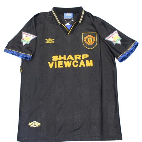 Manchester United Auswärts Black 93/95 "Cantona" Nº 7
