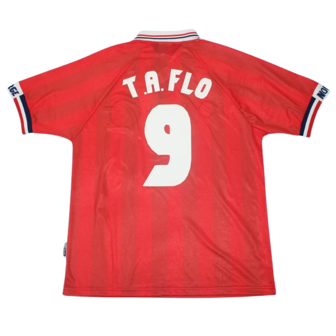 Norwegen Heim WM 98/99 Rot "T.A Flo" Nr.9