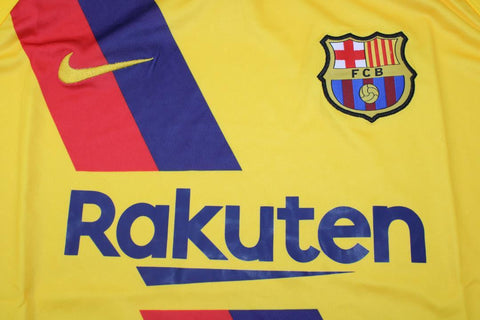 Barcelona Auswärts Gelb 19/20 "Aubameyang" Nº 25