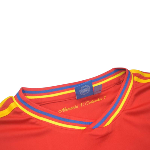 Kolumbien Heim Rot 1990 "Valderrama" N°10
