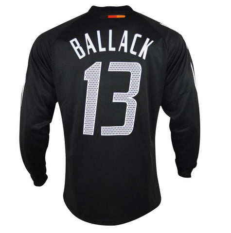 Deutschland Auswärts Langarm 2002 "Ballack" Nr.13