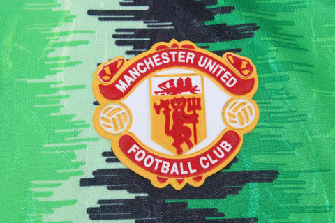 Manchester United Black Grün TW Langarm 90/92 "Schmeichel" Nº1