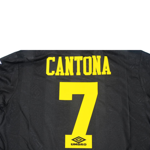 Manchester United Black Auswärts Langarm 93/95 "Cantona" Nº7
