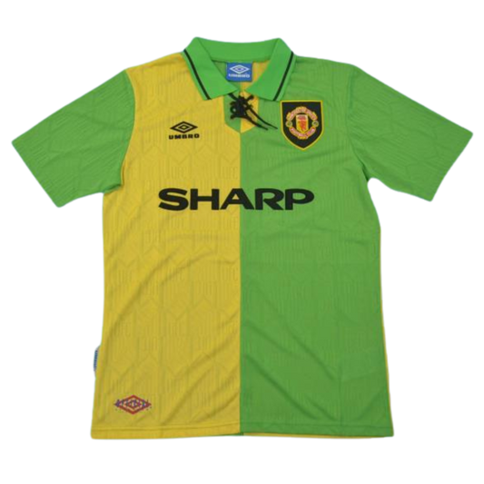 Manchester United Auswärts Grün Gelb 92/94 "Ince" Nº 8