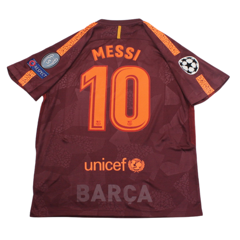 Barcelona Alternative Rot 17/18 "Messi" Nº 10