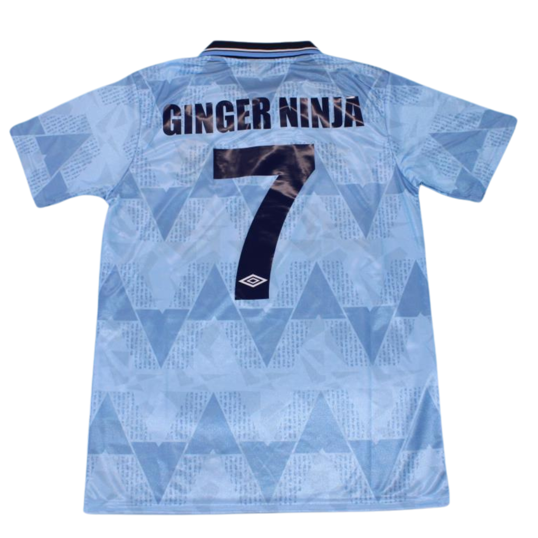 Manchester City Heim 88/90 "Ginger Ninja" Nº 7