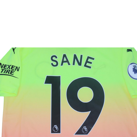 Manchester City Pink Gelb Auswärts 19/20 "Sane" Nº19