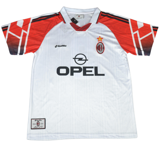 Milan Auswärts Weiß 97/98 "Maldini" Nr.3