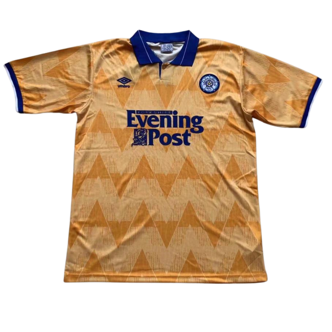 Leeds Auswärts Gelb 91/92