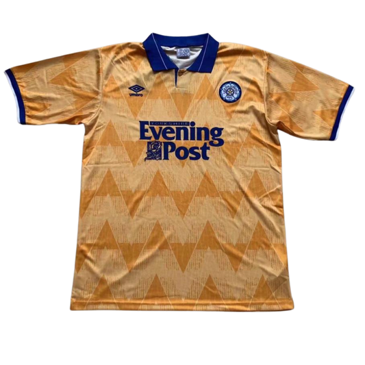 Leeds Auswärts Gelb 91/92