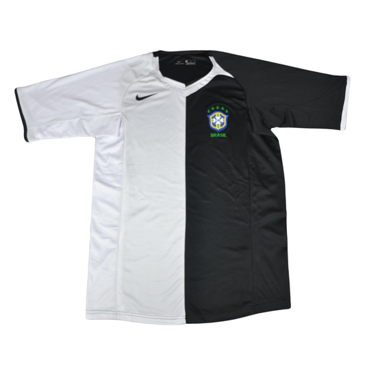 Brasilienien Edition Anti Racism 2005 Black and Weiß "Ronaldinho" Nr.10