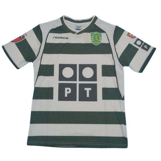 Sporting Lisboa Heim 01/02 "Ronaldo" Nº 28