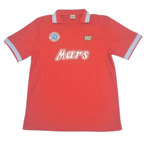 Napoli Auswärts Rot 88/89