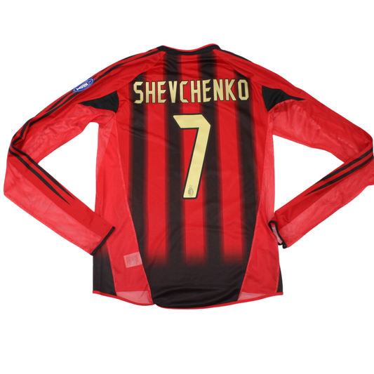 Milan Heim UCL Version Langarm 04/05 "Shevchenko" Nr.7