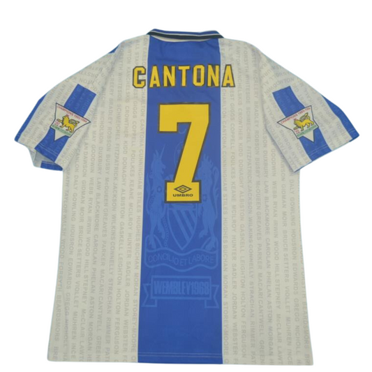 Manchester United Blau Auswärts 94/96 "Cantona" Nº7