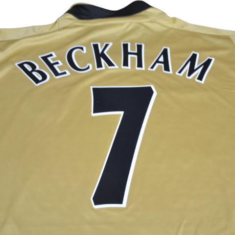 Manchester United Auswärts Langarm 01/02 "Beckham" Nº 7