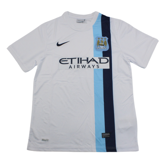 Manchester City Auswärts Weiß 13/14 "Aguero" Nº 16
