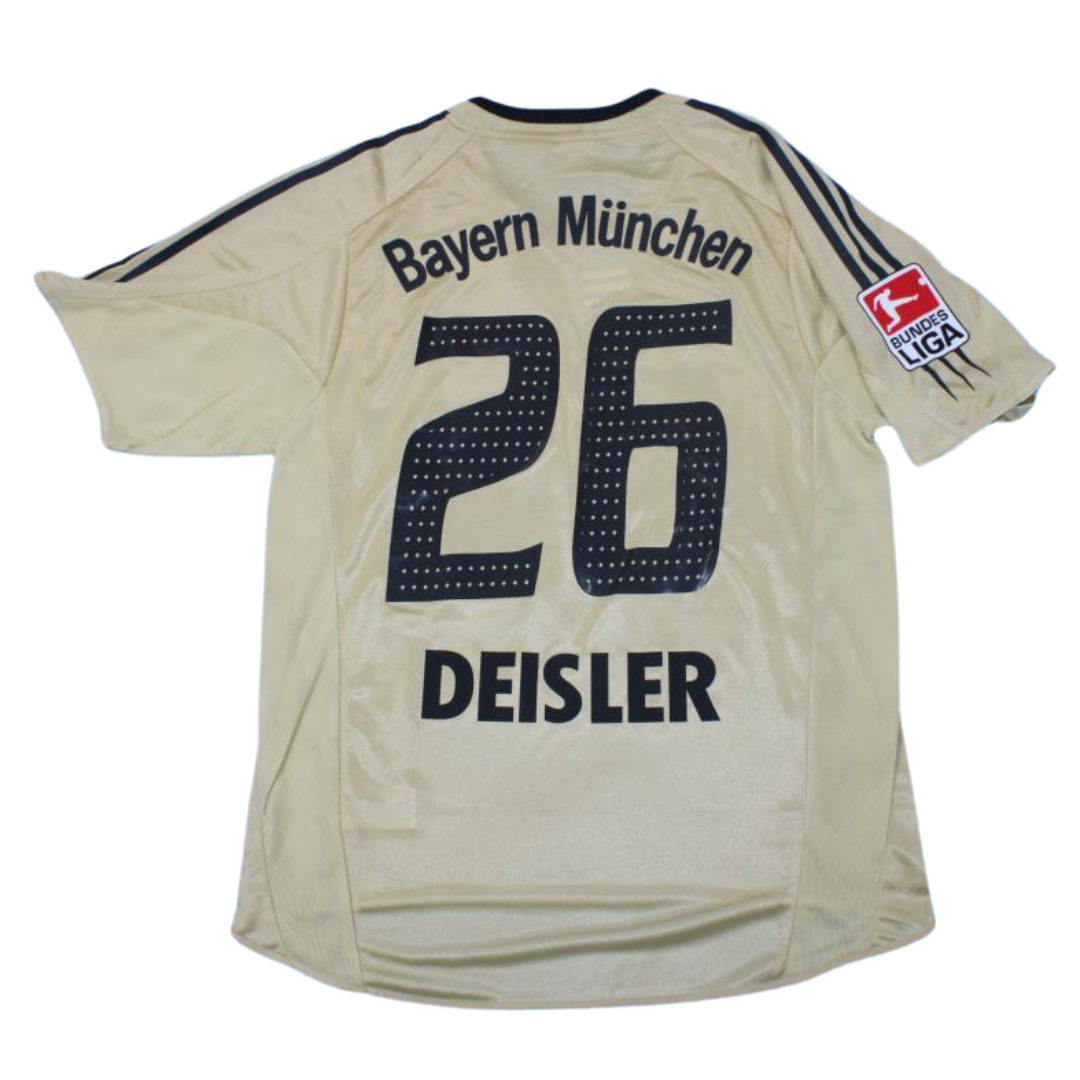 FC Bayern München Auswärts Gold 04/05 "Deisler" Nr.26