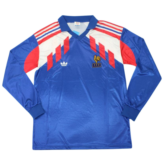 Frankreich Heim Langarm 90/92