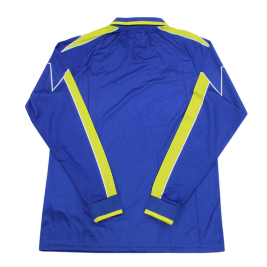Juventus Auswärts Blau Langarm 96/97