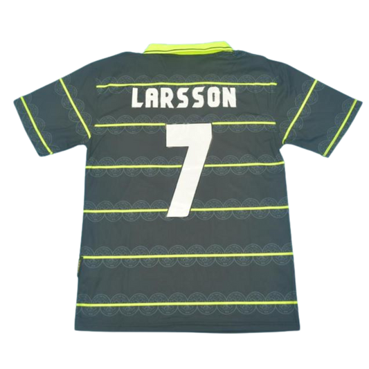 Celtic Auswärts Black 98/99 "Larsson" Nº 7