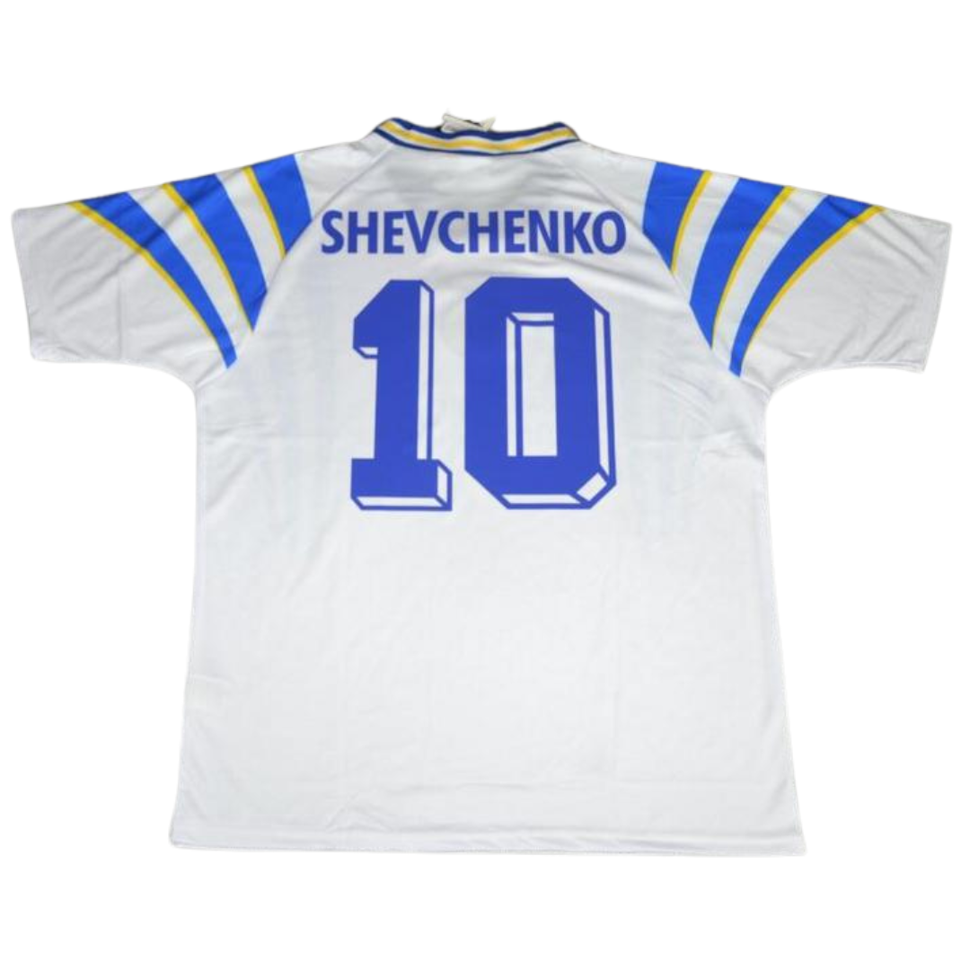 Dynamo Kyiv Weiß "Shevchenko" Nº 10 97/98