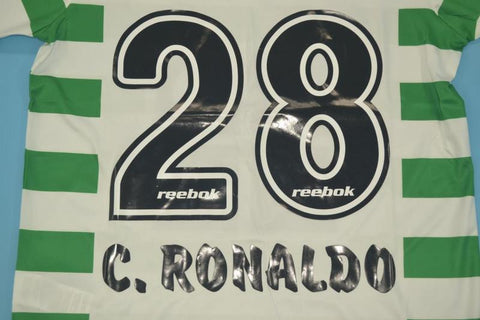 Sporting Lisboa Heim UCL Version 02/03 "Ronaldo" Nº 28