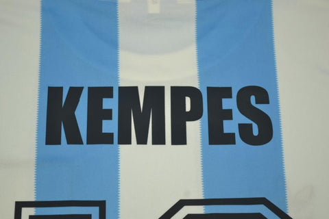 Argentinien Heim 1978 "Kempes" Nr.10